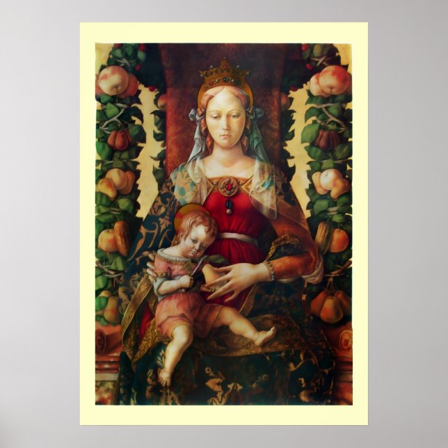 VIRGIN WITH CHILD particular 2 Poster (Front)