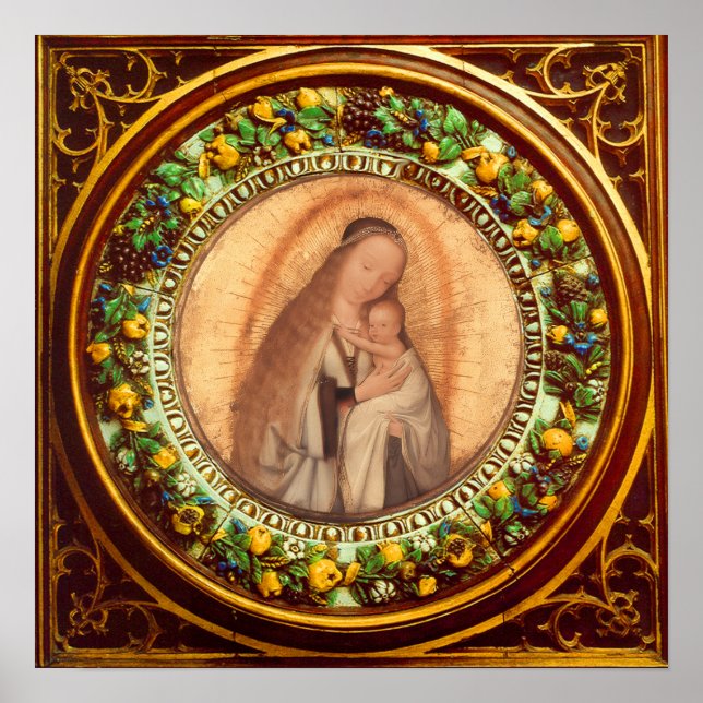 VIRGIN WITH CHILD POSTER (Front)