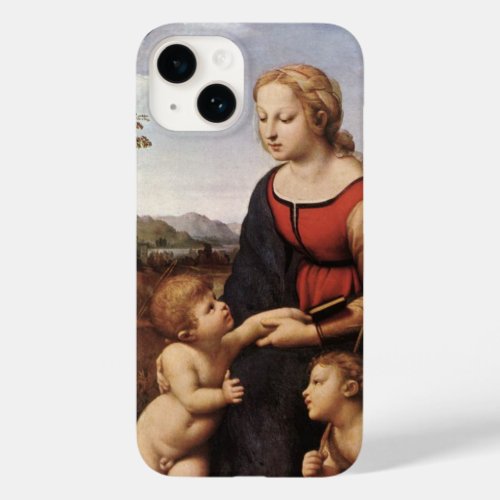 Virgin with Jesus and St John by Raphael Case_Mate iPhone 14 Case