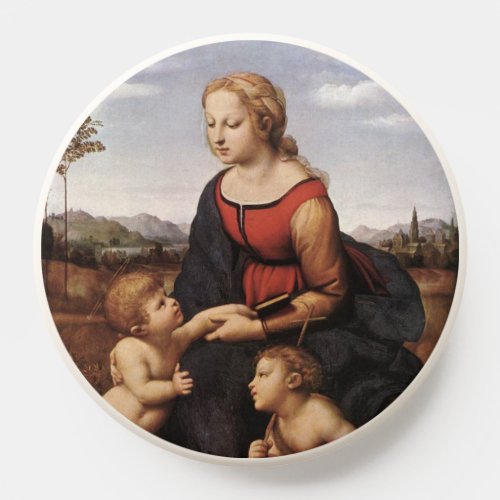 Virgin with Jesus and St John by Raphael PopSocket