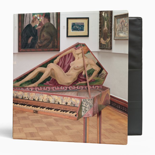 Virginals, painted by Roger Fry Binder (Front/Inside)