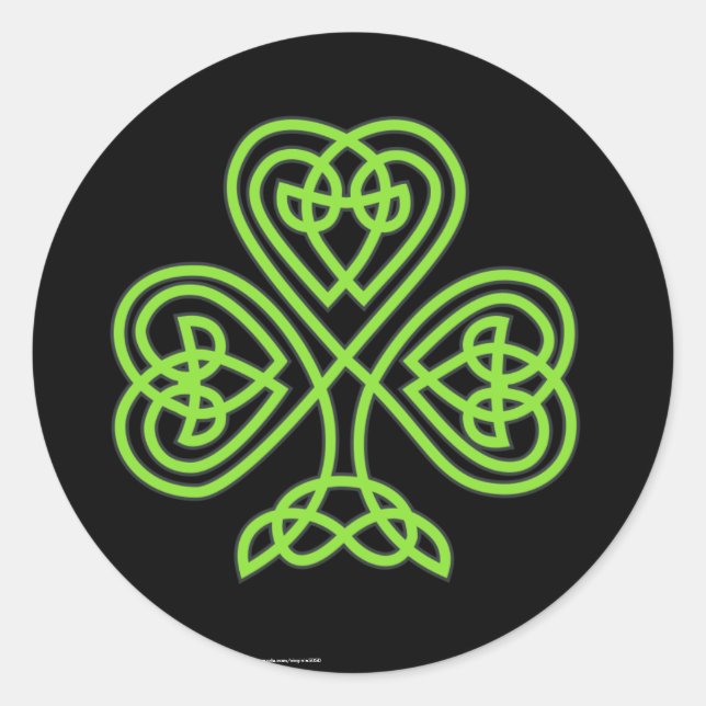 virginia5050 classic round sticker (Front)