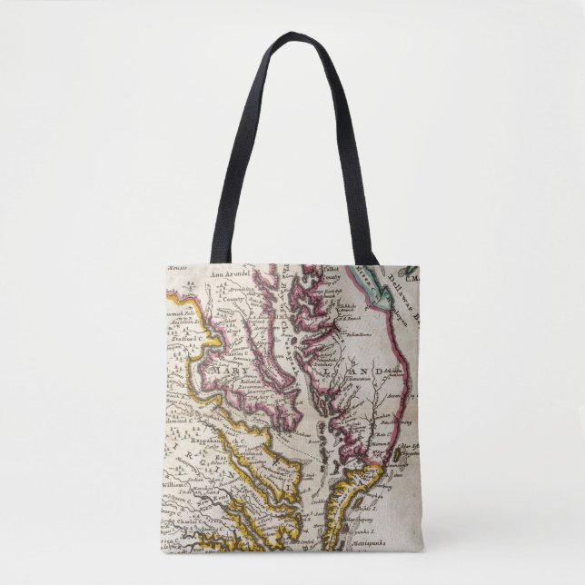 Virginia and Maryland Tote Bag (Front)