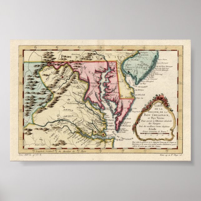 Virginia and the Chesapeake Bay Poster (Front)