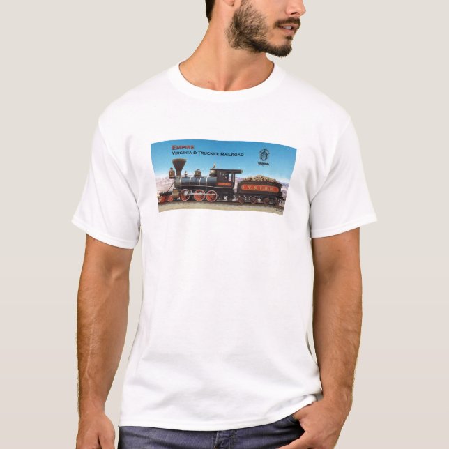 Virginia and Truckee Railroad Empire t-shirt (Front)