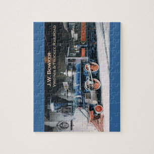 Virginia and Truckee Railroad engine Bowker puzzle