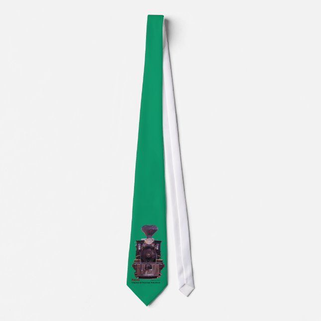 Virginia and Truckee Railroad Reno - tie (Front)