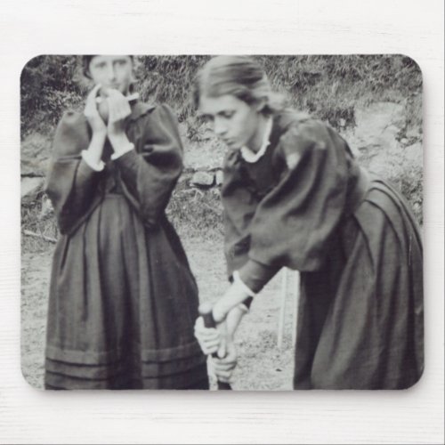 Virginia and Vanessa Stephen in St Ives 1894 Mouse Pad