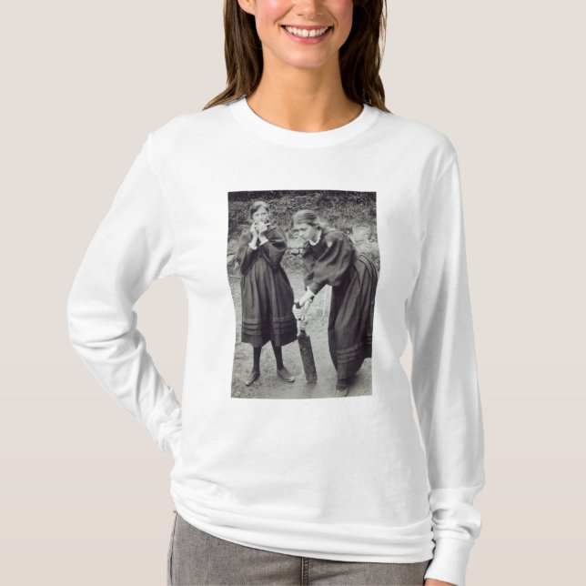 Virginia and Vanessa Stephen, in St. Ives, 1894 T-Shirt (Front)