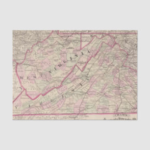 Virginia and West Virginia Tissue Paper