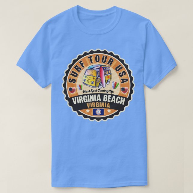 Virginia Beach 2 T-Shirt (Design Front)