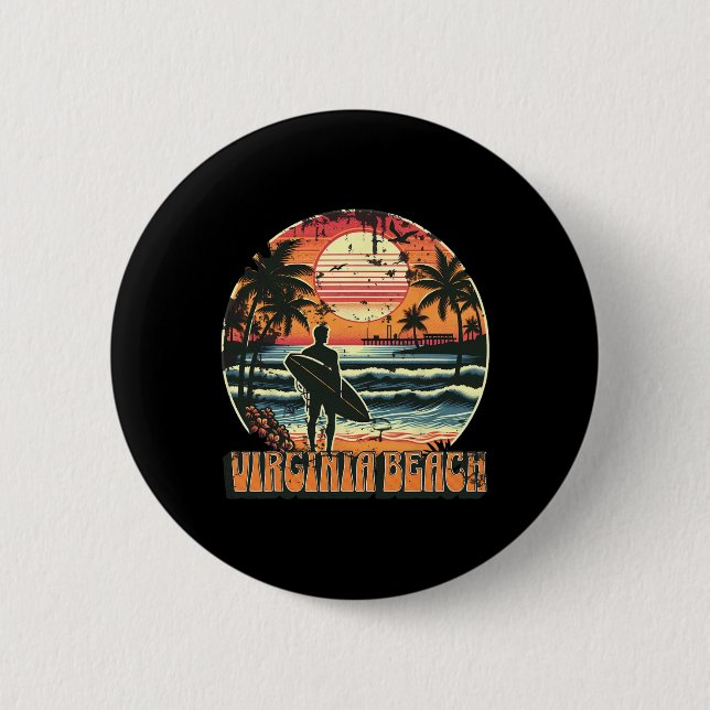 Virginia Beach _4  Button (Front)