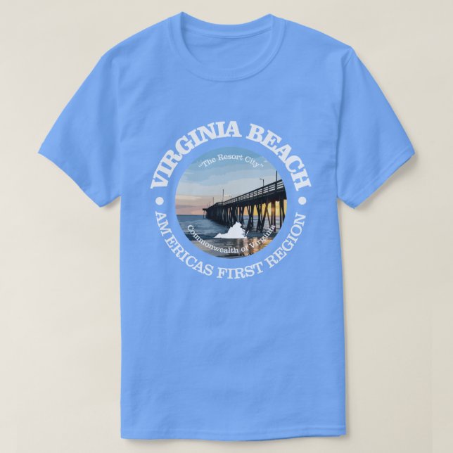 Virginia Beach (C) T-Shirt (Design Front)