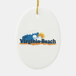 Virginia Beach. Ceramic Ornament