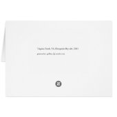 Virginia Beach, Chesapeake Bay Cards (Back Horizontal)