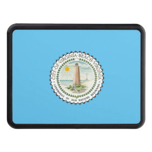 Virginia Beach city flag Hitch Cover