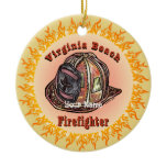 Virginia Beach Firefighter ornament