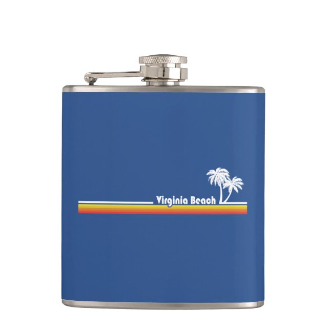 Virginia Beach Flask (Front)