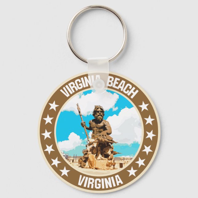 Virginia Beach                                     Keychain (Front)