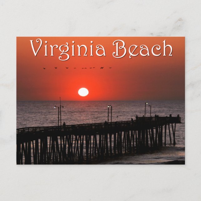Virginia Beach Postcard (Front)