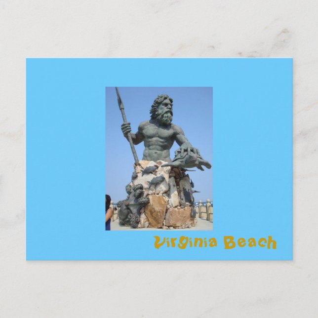 Virginia Beach Postcard (Front)