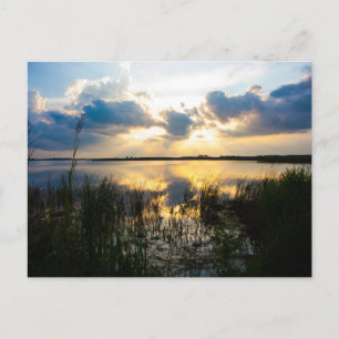 Virginia Beach Sunset Postcard