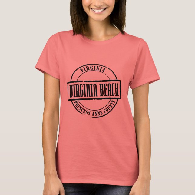 Virginia Beach Title T-Shirt (Front)
