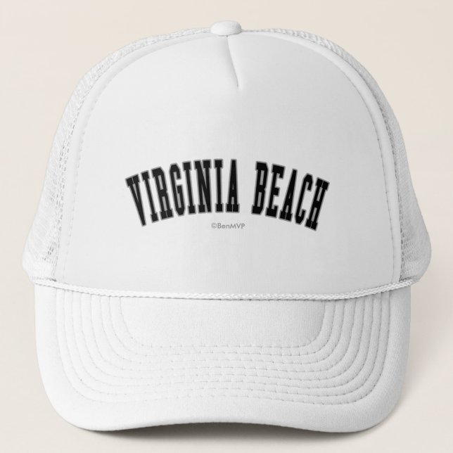 Virginia Beach Trucker Hat (Front)