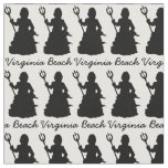 Virginia Beach VA Neptune Statue Sculpture Fabric