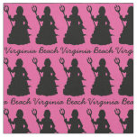 Virginia Beach VA Neptune Statue Sculpture Fabric