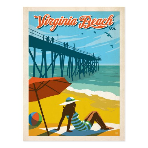 Virginia Beach, VA Postcard | Zazzle