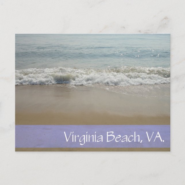 Virginia Beach, VA. Postcard (Front)