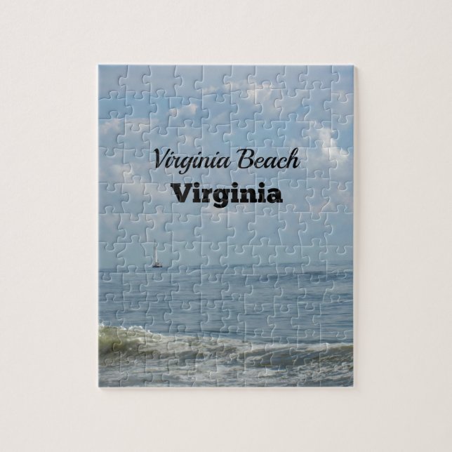 Virginia Beach, Virginia Jigsaw Puzzle (Vertical)