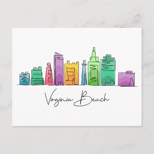 Virginia Beach VIRGINIA Postcard