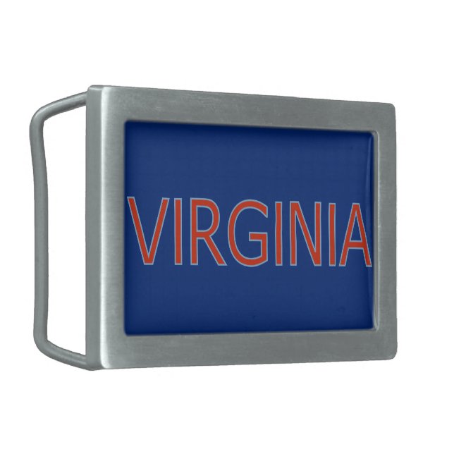 Virginia Belt Buckle (Front Left)