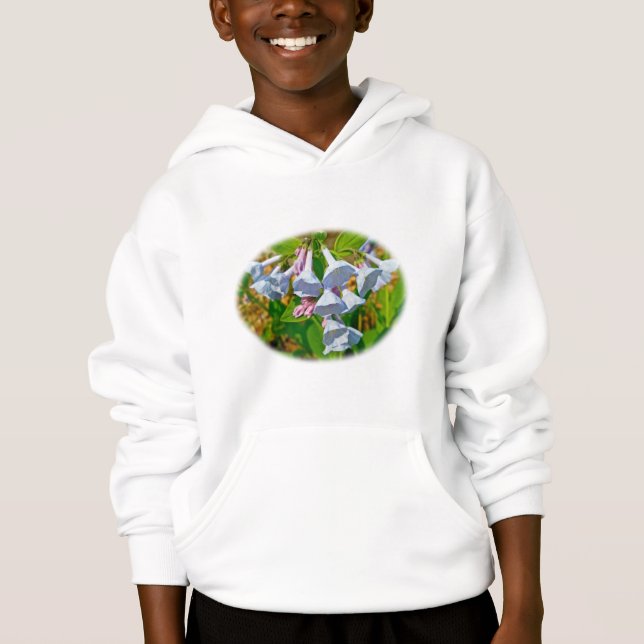 Virginia Bluebells Coordinated Item Hoodie (Front)