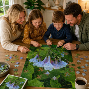 Virginia Bluebells  Jigsaw Puzzle