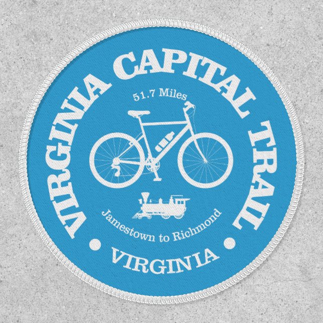 Virginia Capital Trail (cycling)  Patch (Front)