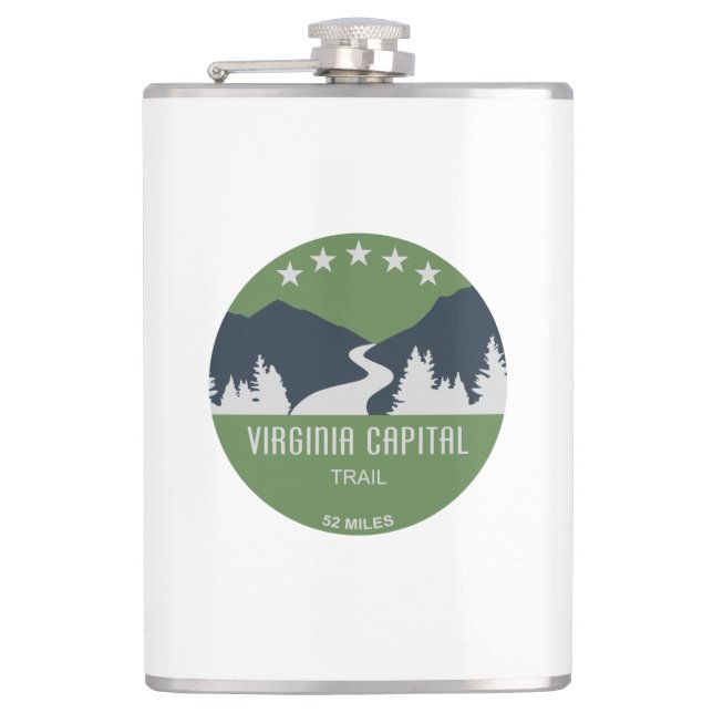 Virginia Capital Trail Flask (Front)