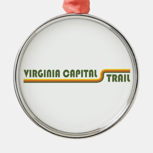 Virginia Capital Trail Metal Ornament