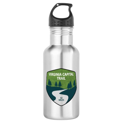 Virginia Capital Trail Stainless Steel Water Bottle