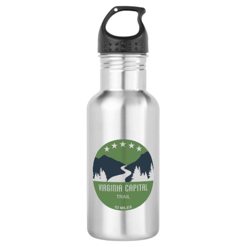 Virginia Capital Trail Stainless Steel Water Bottle