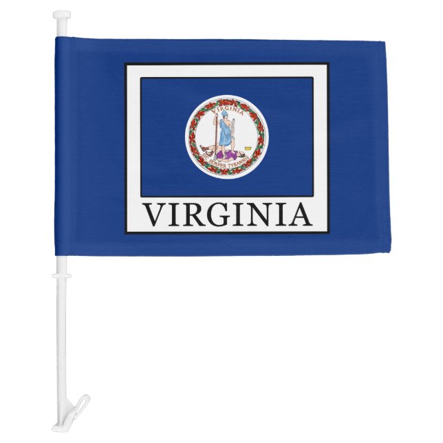 Virginia Car Flag (Front)
