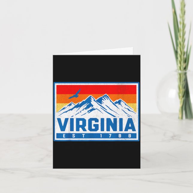 Virginia  card (Front)