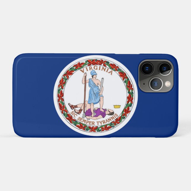 Virginia Case-Mate iPhone Case (Back (Horizontal))