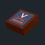 Virginia Cavaliers Alumni Distressed Gift Box<br><div class="desc">Check out these Virginia Cavaliers designs! Show off your Virginia Cavaliers pride with these new University products. These make the perfect gifts for the Virginia student,  alumni,  family,  friend or fan in your life. All of these Zazzle products are customizable with your name,  class year,  or club. Go Wahoos!</div>