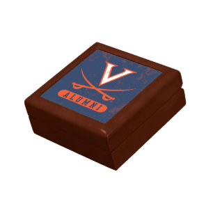 Virginia Cavaliers Alumni Distressed Gift Box