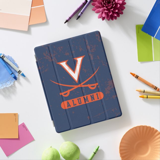 Virginia Cavaliers Alumni Distressed iPad Smart Cover (In Situ)