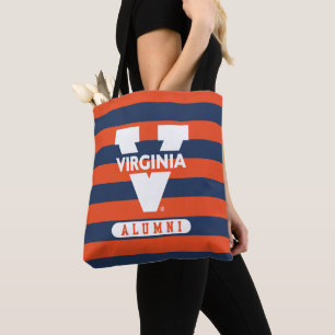 Virginia Cavaliers Alumni Stripes Tote Bag