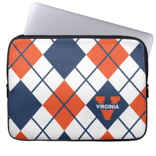 Virginia Cavaliers Argyle Laptop Sleeve